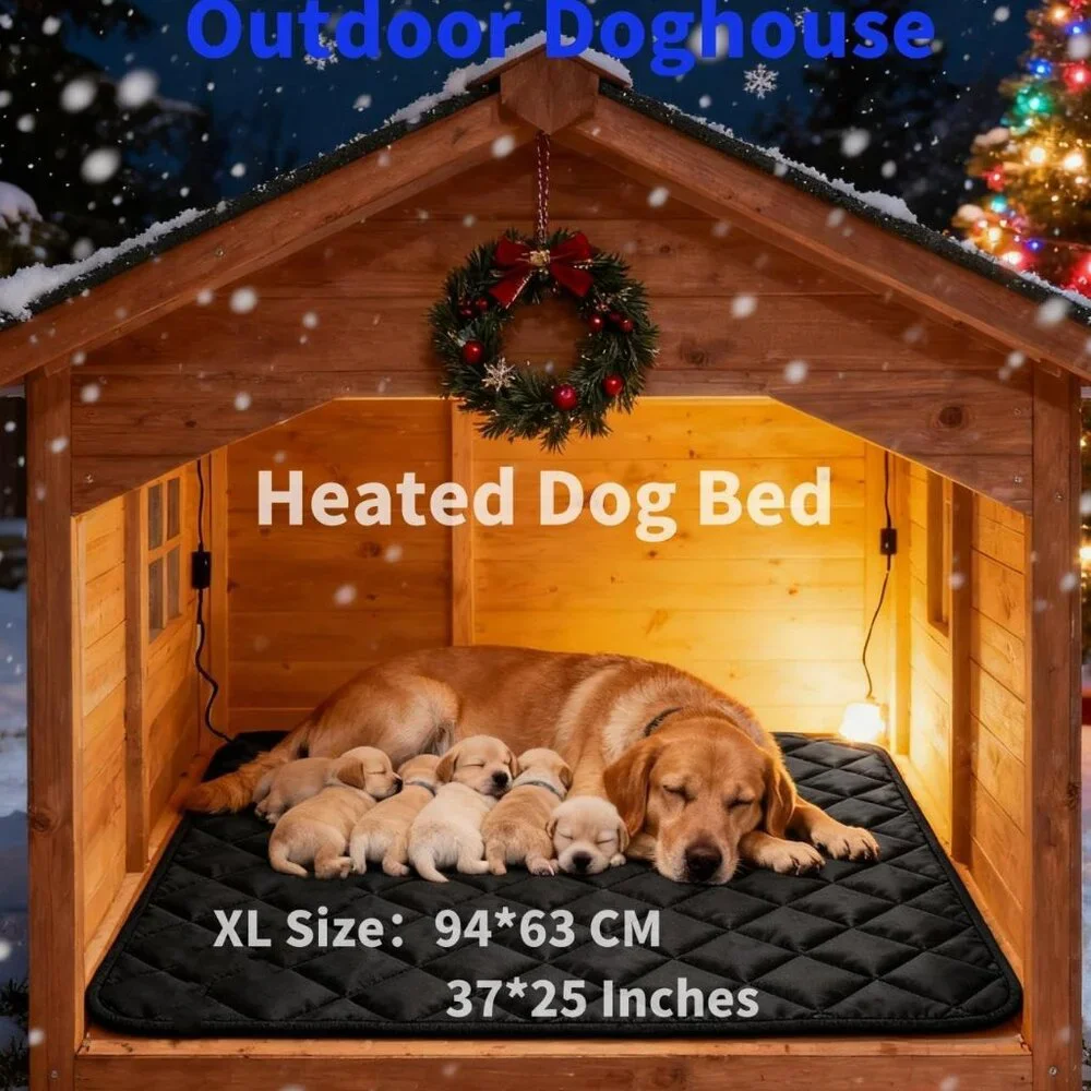 Heated Dog Bed